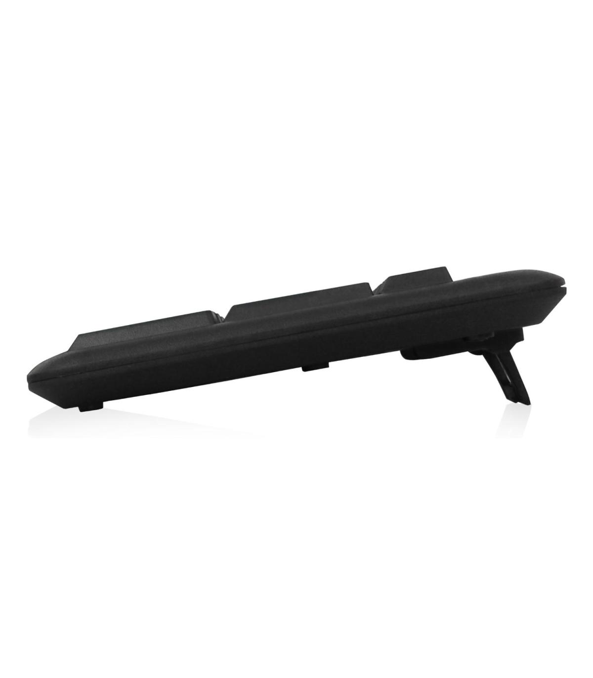 Ewent EW3109 teclado USB + PS 2 Negro