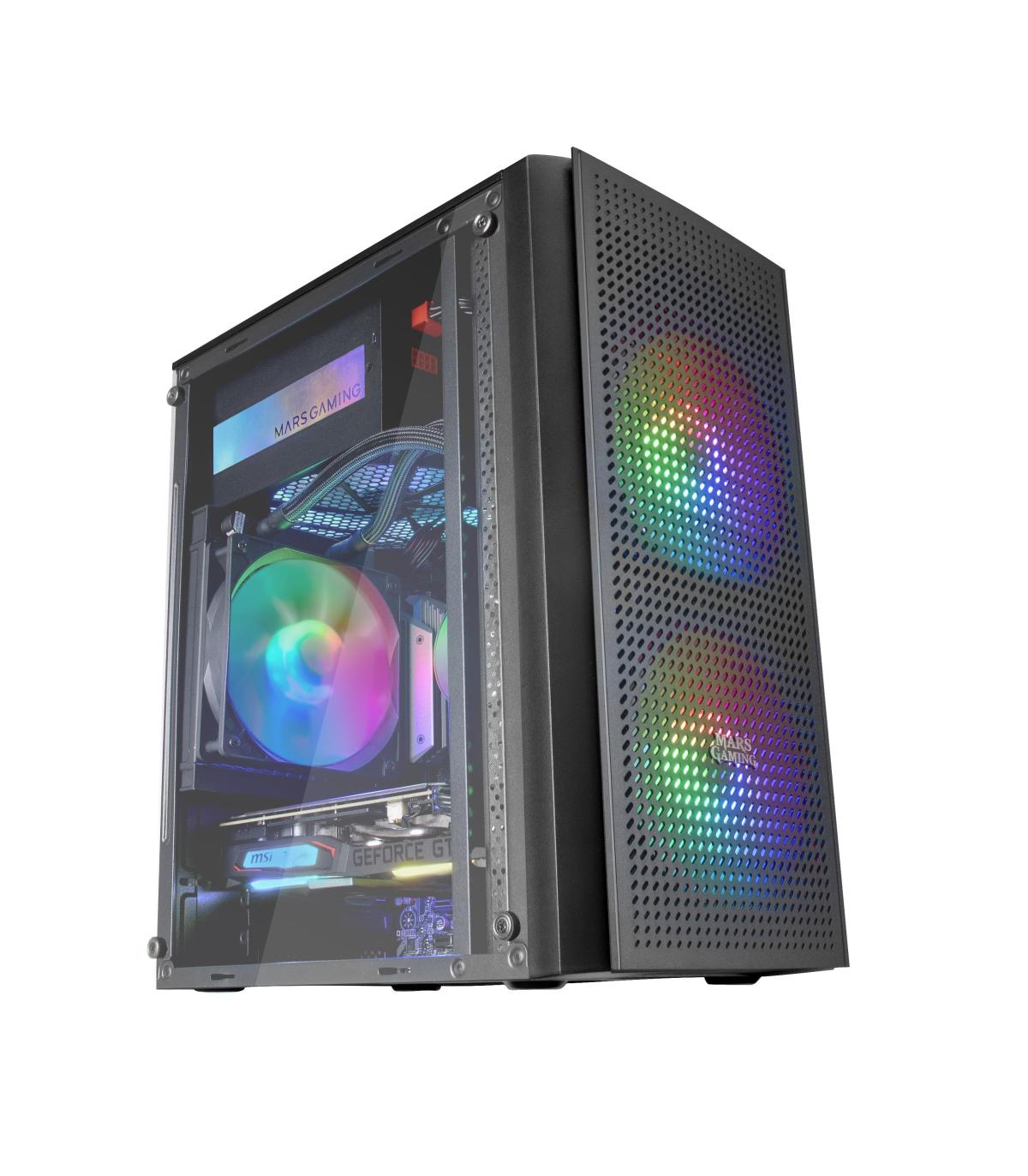 Mars Gaming Caja MICRO-ATX MC300 BLACK