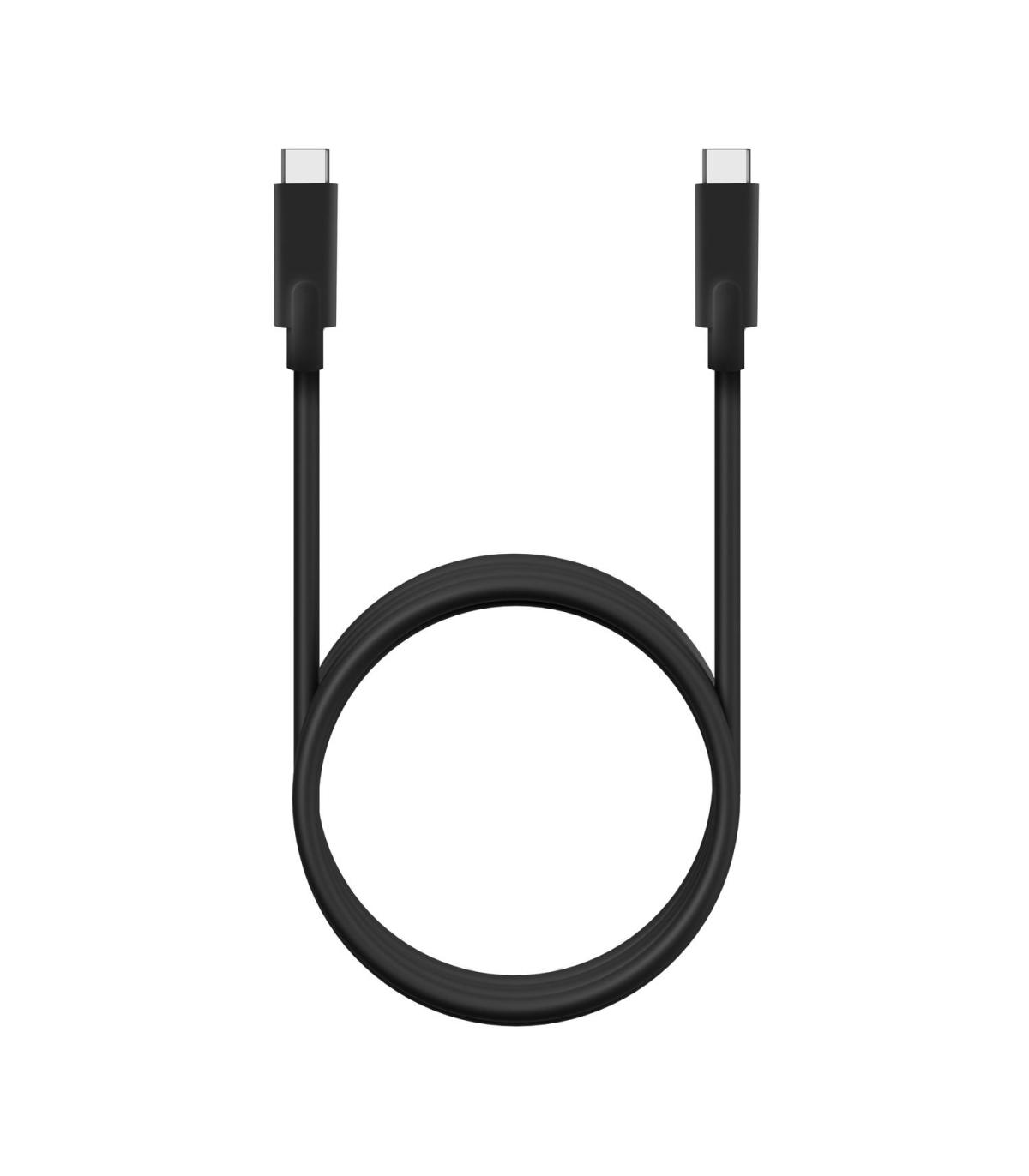 AISENS Cable USB 3.2 Gen2 10Gbps 4k@60Hz 5A 100W E-Marker, Tipo USB-C M-USB-C M, Negro, 3.0m