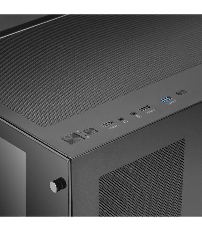 MARS GAMING Torre E-ATX MCV3 PREMIUM XXL BLACK