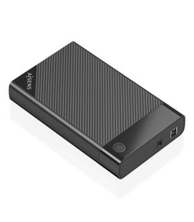 AISENS Caja Externa 3.5" ASE-3529B SATA A USB 3.0 USB3.1 Gen1, Negra