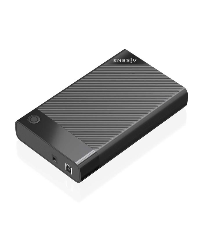 AISENS Caja Externa 3.5" ASE-3529B SATA A USB 3.0 USB3.1 Gen1, Negra
