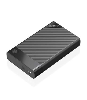 AISENS Caja Externa 3.5" ASE-3529B SATA A USB 3.0 USB3.1 Gen1, Negra