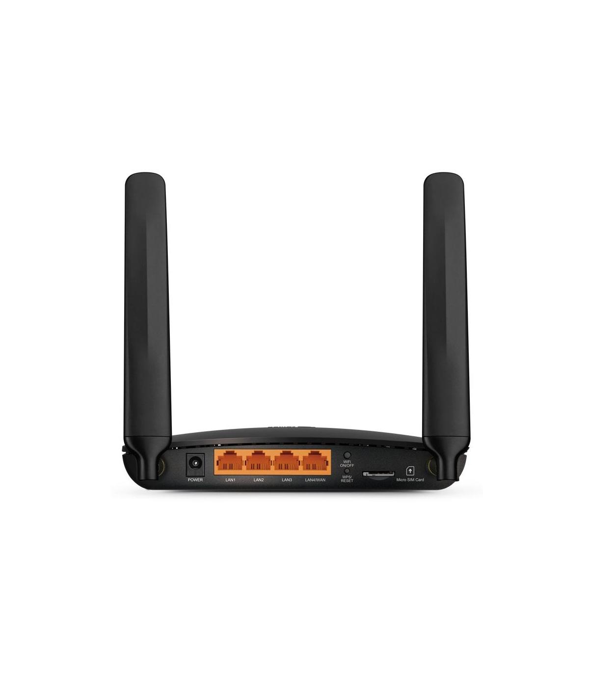 TP-Link Archer MR200 router inalámbrico Ethernet rápido Doble banda (2,4 GHz   5 GHz) 4G Negro