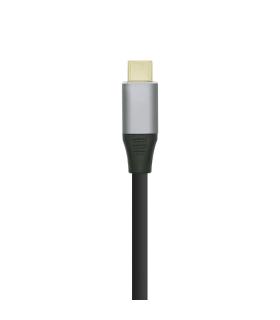 AISENS Cable conversor USB-C a HDMI 4K@60HZ, USB-C M-HDMI M, Negro, 1.8m