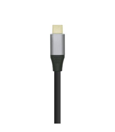 AISENS Cable conversor USB-C a HDMI 4K@60HZ, USB-C M-HDMI M, Negro, 1.8m