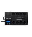 CyberPower BR1200ELCD sistema de alimentación ininterrumpida (UPS) Línea interactiva 1,2 kVA 720 W 8 salidas AC
