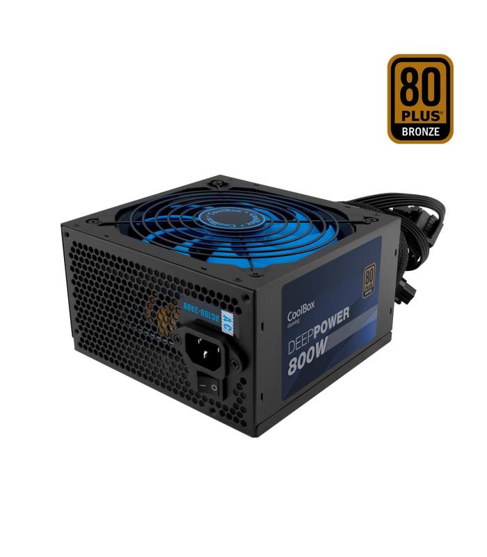 Deep Gaming DeepPower BR-800 unidad de fuente de alimentación 800 W 20+4 pin ATX ATX Negro
