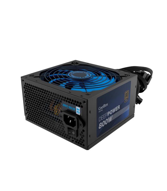 Deep Gaming DeepPower BR-800 unidad de fuente de alimentación 800 W 20+4 pin ATX ATX Negro
