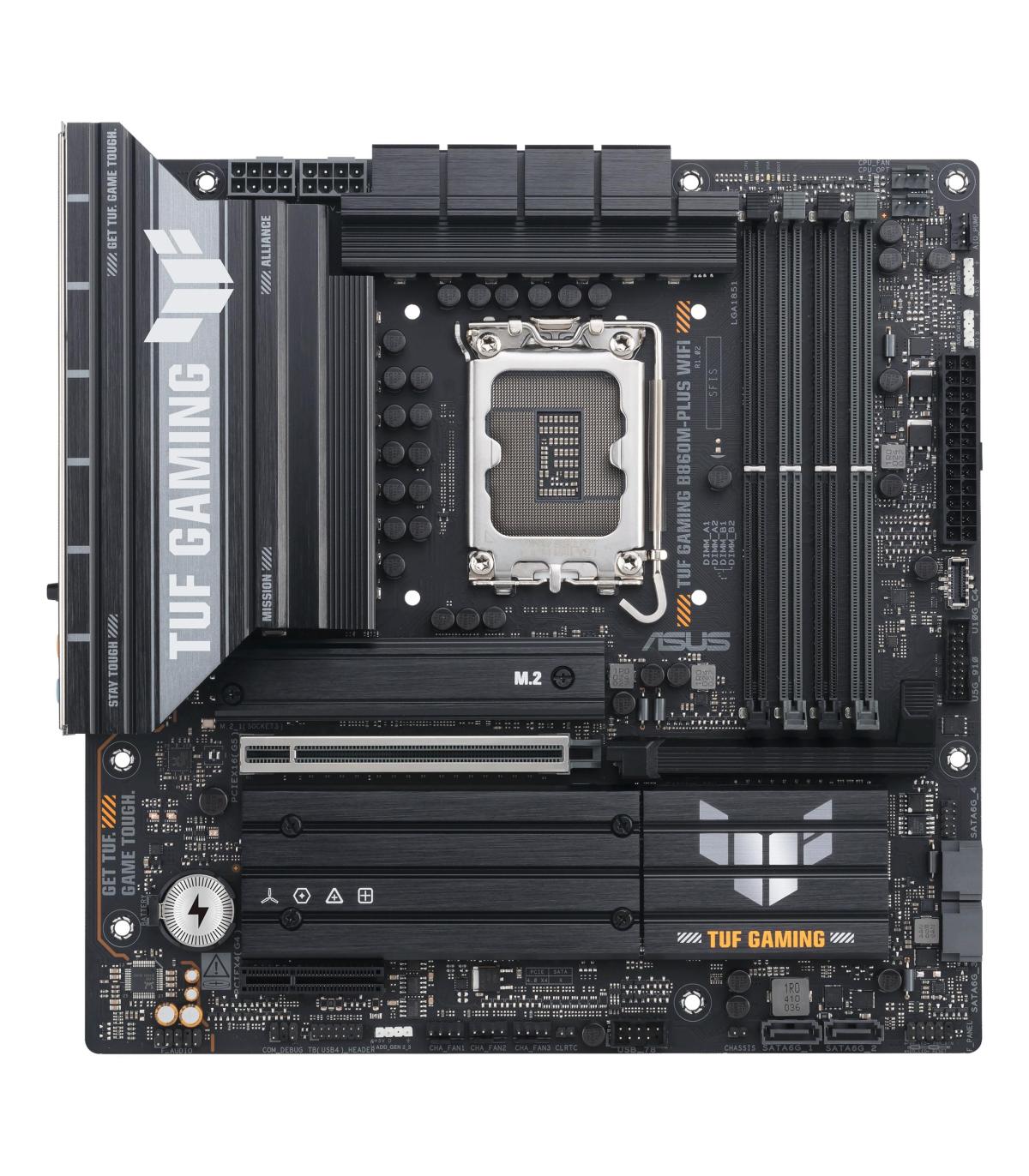 ASUS TUF GAMING B860M-PLUS WIFI Intel B860 LGA 1851 (Socket V1) Micro ATX