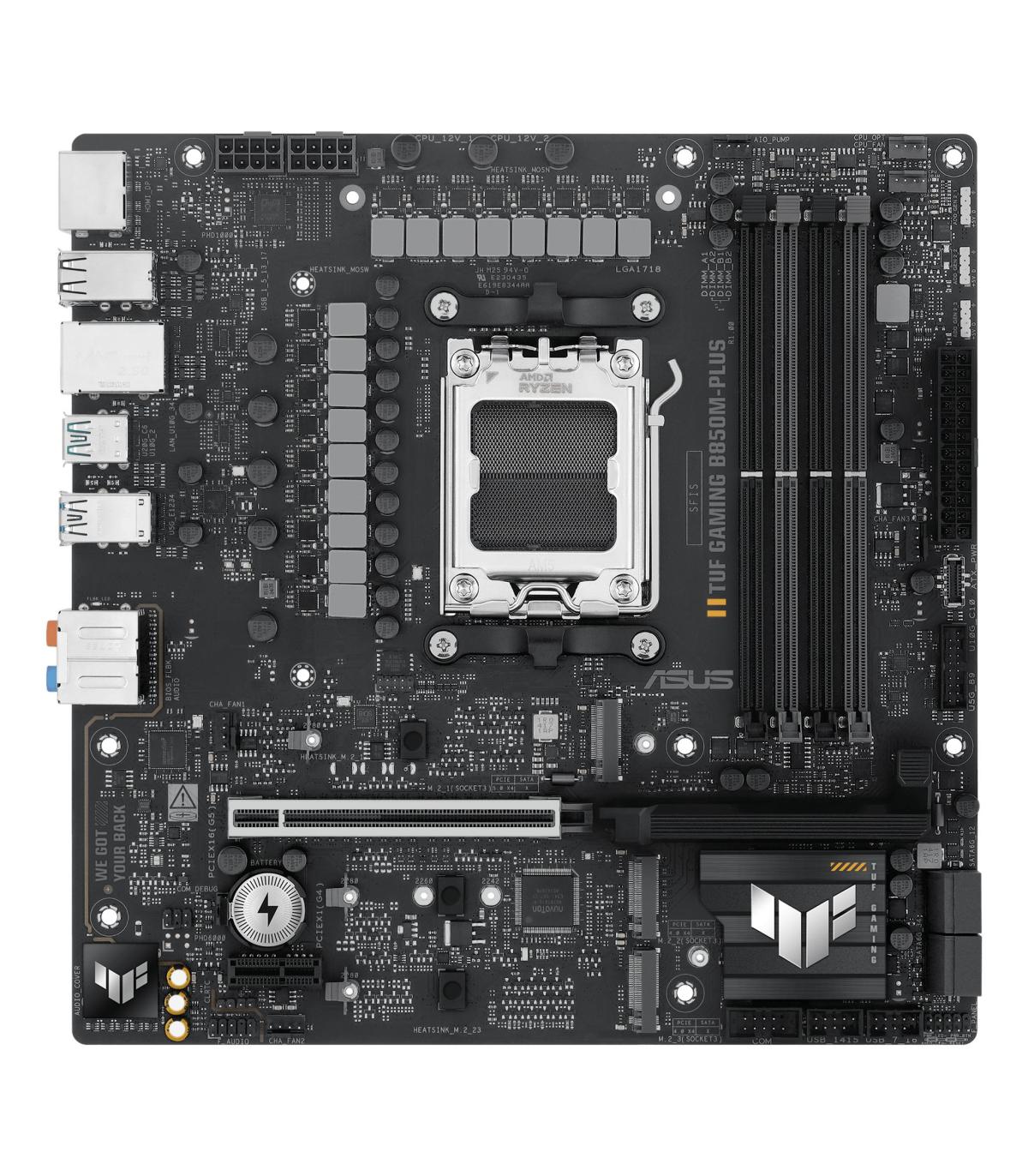 ASUS TUF GAMING B850M-PLUS AMD B850 Zcalo AM5 Micro ATX