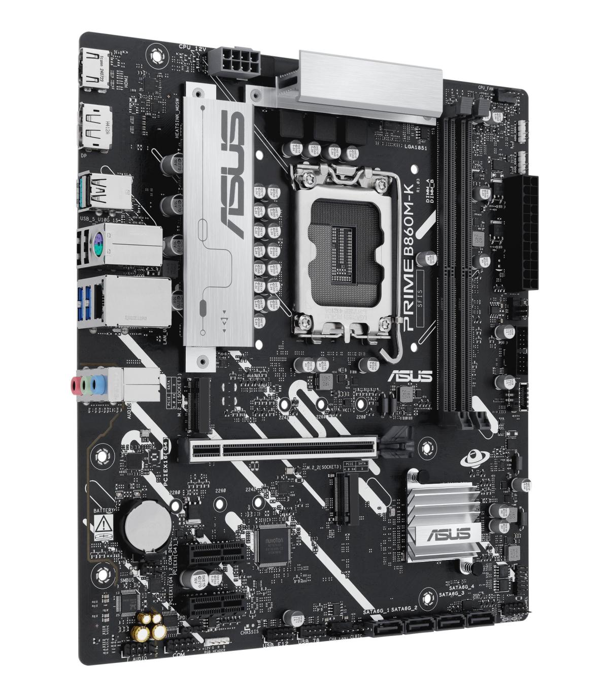 ASUS PRIME B860M-K Intel B860 LGA 1851 (Socket V1) Micro ATX