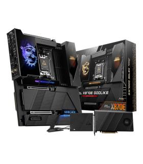 PLACA MSI MEG X870E GODLIKE,AMD,AM5,X870,4DDR5,LAN5G+WIFI7+BT5.4,E-ATX
