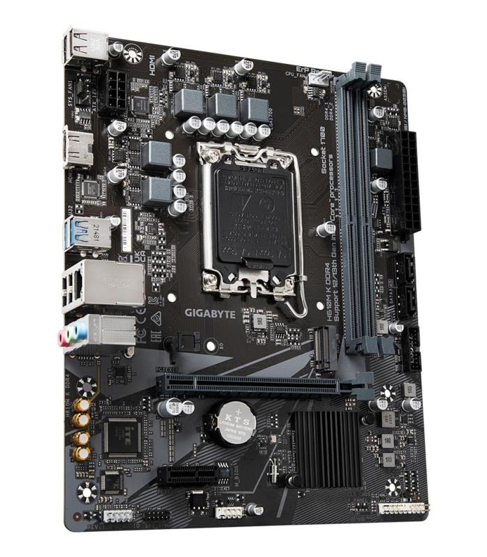 Gigabyte H610M K DDR4 1.0 Placa Base Intel H610 Express LGA 1700 Micro ATX