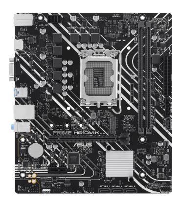 PLACA ASUS PRIME H610M-K,INTEL,1700,H610,2DDR5,96G,VGA+HDMI,GBLAN,4SATA3+M.2,3USB3.2,MATX