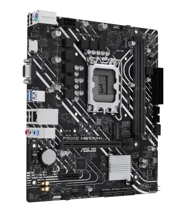 PLACA ASUS PRIME H610M-K,INTEL,1700,H610,2DDR5,96G,VGA+HDMI,GBLAN,4SATA3+M.2,3USB3.2,MATX