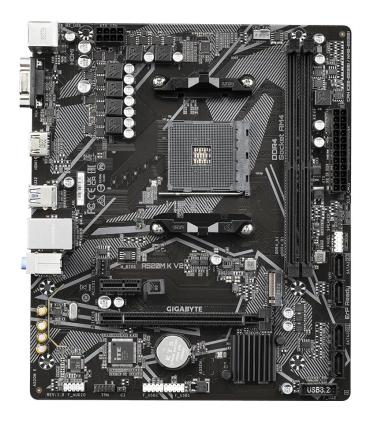 Gigabyte A520M K V2 Placa Base AMD A520 Zcalo AM4 Micro ATX