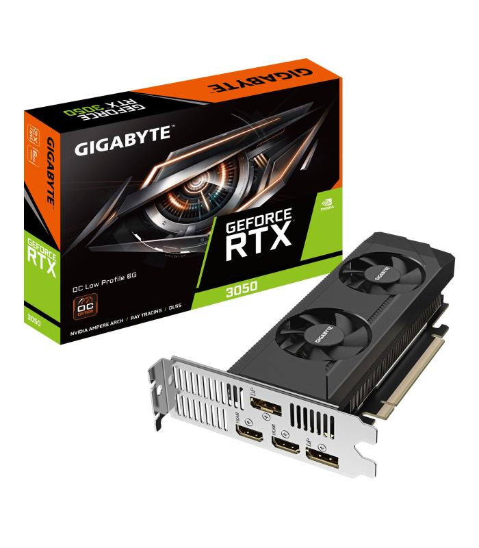 TARJETA GRAFICA GIGABYTE RTX 3050 EAGLE OC 6GB LOW PROFILE