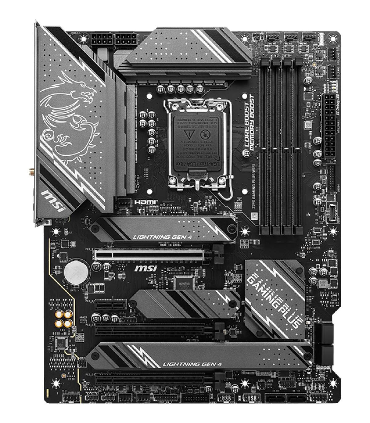 PLACA BASE MSI Z790 GAMING PLUS WIFI 1700 ATX 4XDDR5