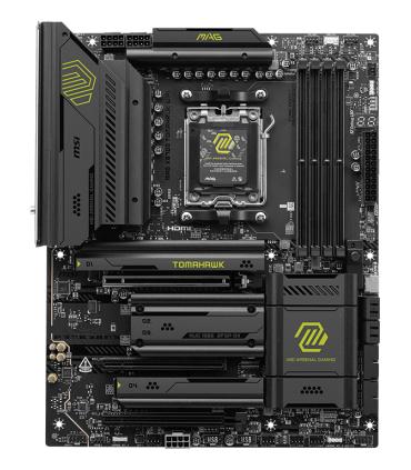 PLACA BASE MSI MAG X870E TOMAHAWK WIFI ATX AM5 4XDDR5