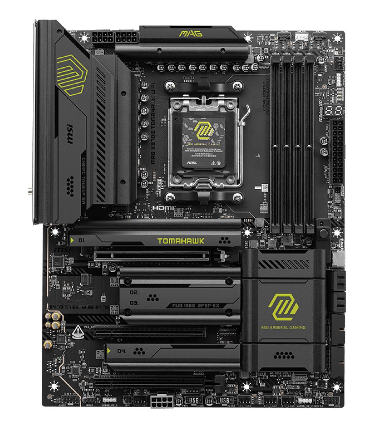 PLACA BASE MSI MAG X870E TOMAHAWK WIFI ATX AM5 4XDDR5