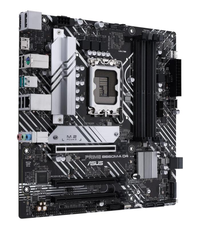 Placa Base Asus Prime B660M-A D4-CSM  Socket 1700  Micro ATX