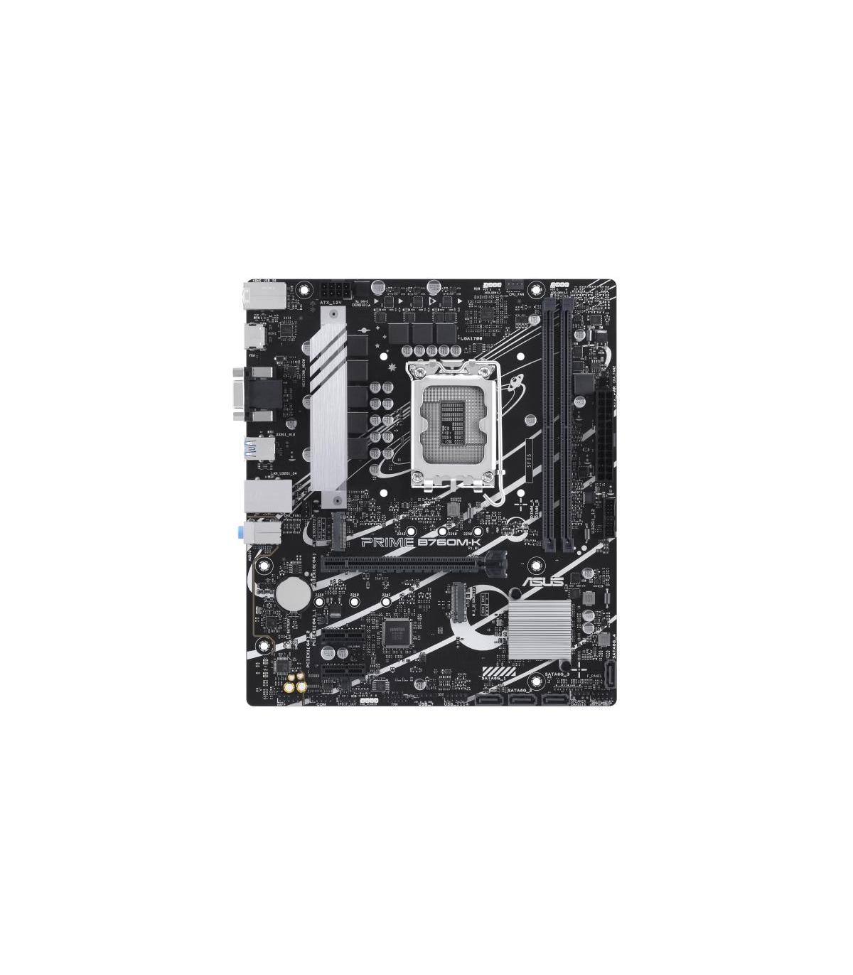 Placa Base Asus PRIME B760M-K Socket 1700  Micro ATX