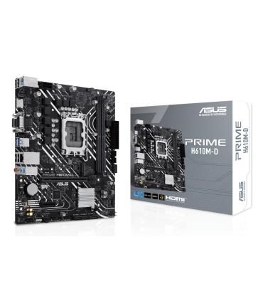 Placa Base Asus Intel Prime H610m - D Socket 1700 Ddr5 X2 Max 96gb 4800mhz D - Sub Hdmi Matx