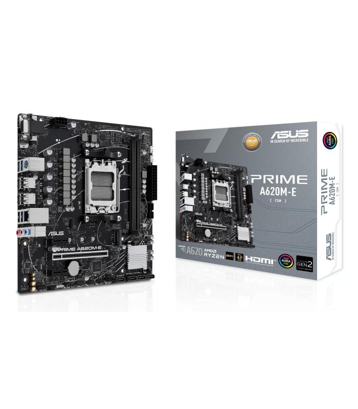 Asus Amd Prime A620m - E - Csm Socket Am5 Ddr5 X2 4800mhz Max 64gb Hdmi Displayport D - Sub Matx