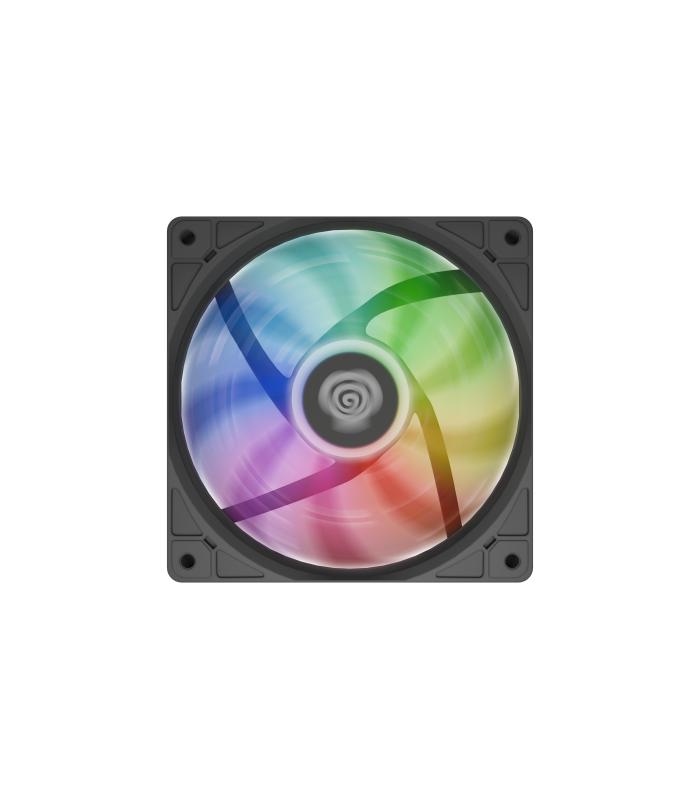 VENTILADOR GENESIS OXAL 120 ARGB NEGRO