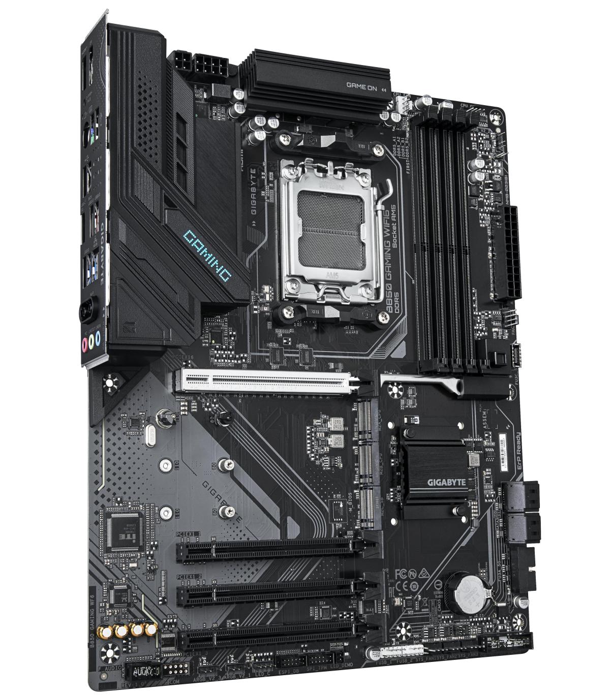 GIGABYTE B850 GAMING WIFI6 Placa Base - Procesadores AMD Ryzen Serie 9000, VRM Digital De 6+2+2 Fases, Hasta 8200MHz DDR5 (OC), 