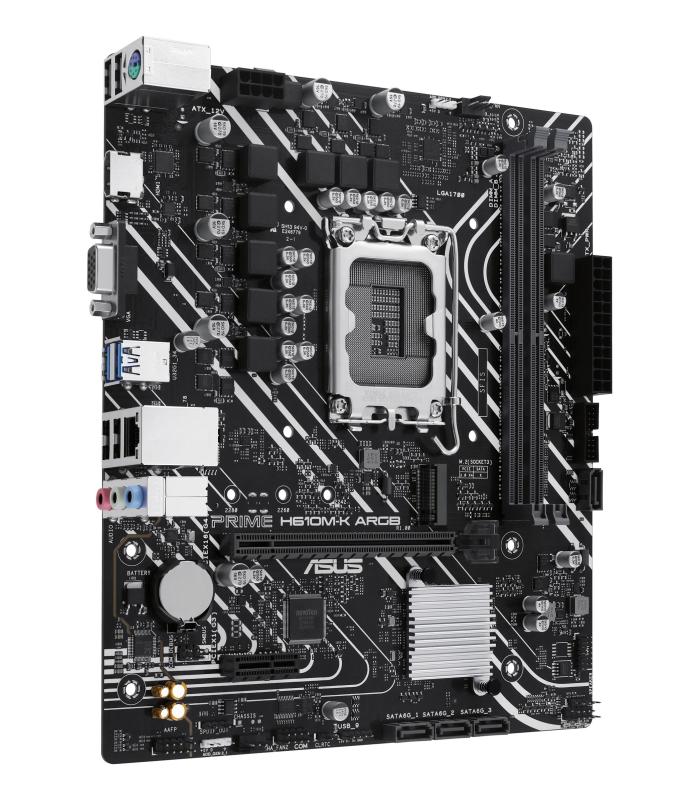 Placa Base Asus Prime H610M-K ARGB Socket 1700  Micro ATX