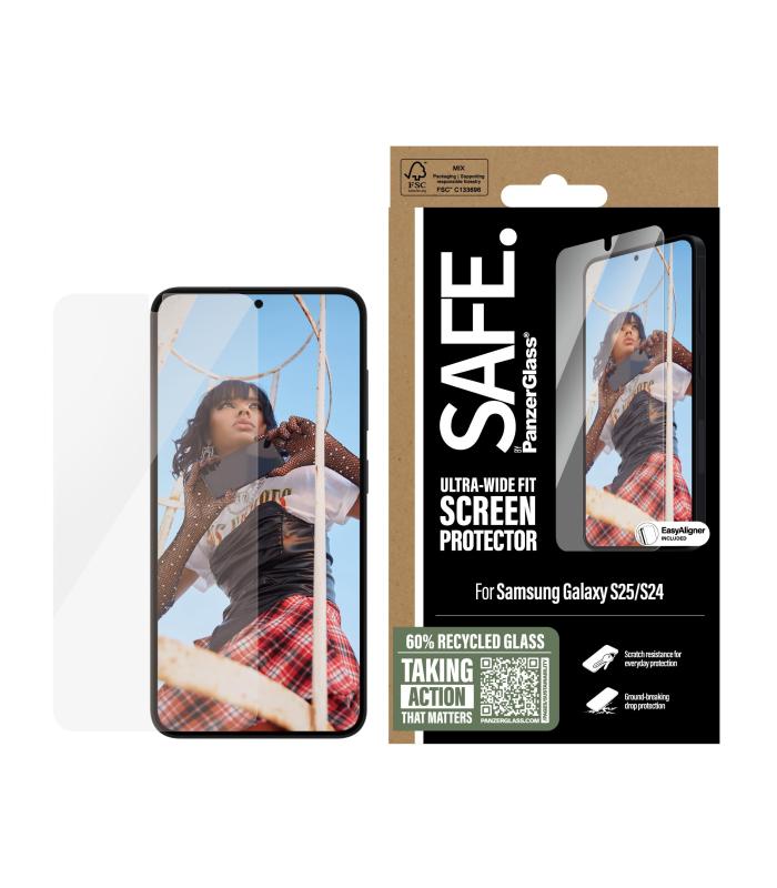 SAFE By PanzerGlass Screen Prot. Samsung  S25-S24