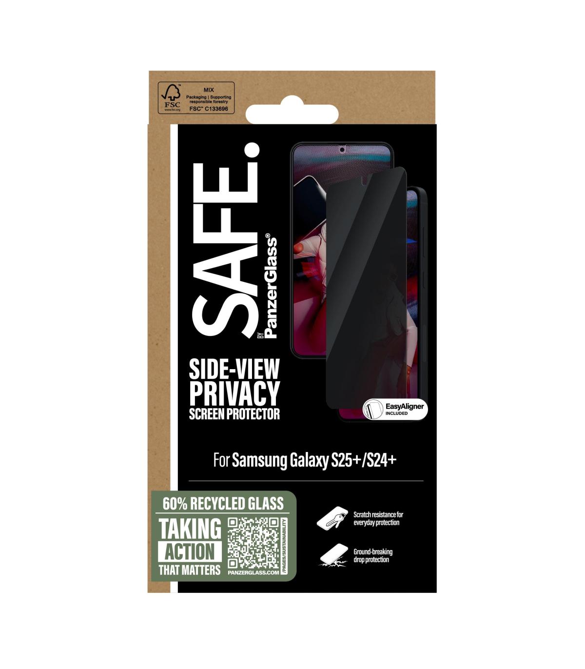 SAFE By PanzerGlass Privacy Scr Samsung  S25+-S24+