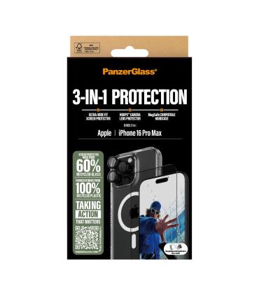 PanzerGlass 3-in-1 Bundle Protec. IPhone 16Pro Max
