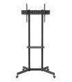 Soporte De Suelo Inclinable Con Ruedas Aisens FT70TE-333 Para TV 37'-70'  Hasta 45kg