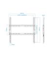 Tooq Soporte Pared LP1070F-B Pantallas 32"-70"