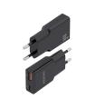 Cargador GaN De Pared Aisens ASCH-30W2P047-BK  1xUSB Tipo-C  1xUSB  30W