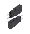 Cargador Gan De Pared Aisens ASCH-30W2P049-BK  2xUSB Tipo-C  30W