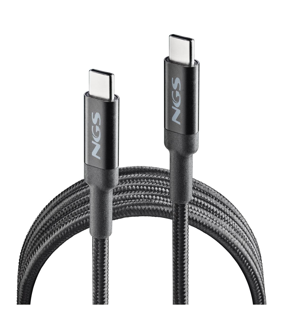 NGS Cable Carga Rapida USB C A USB C 100w 3M