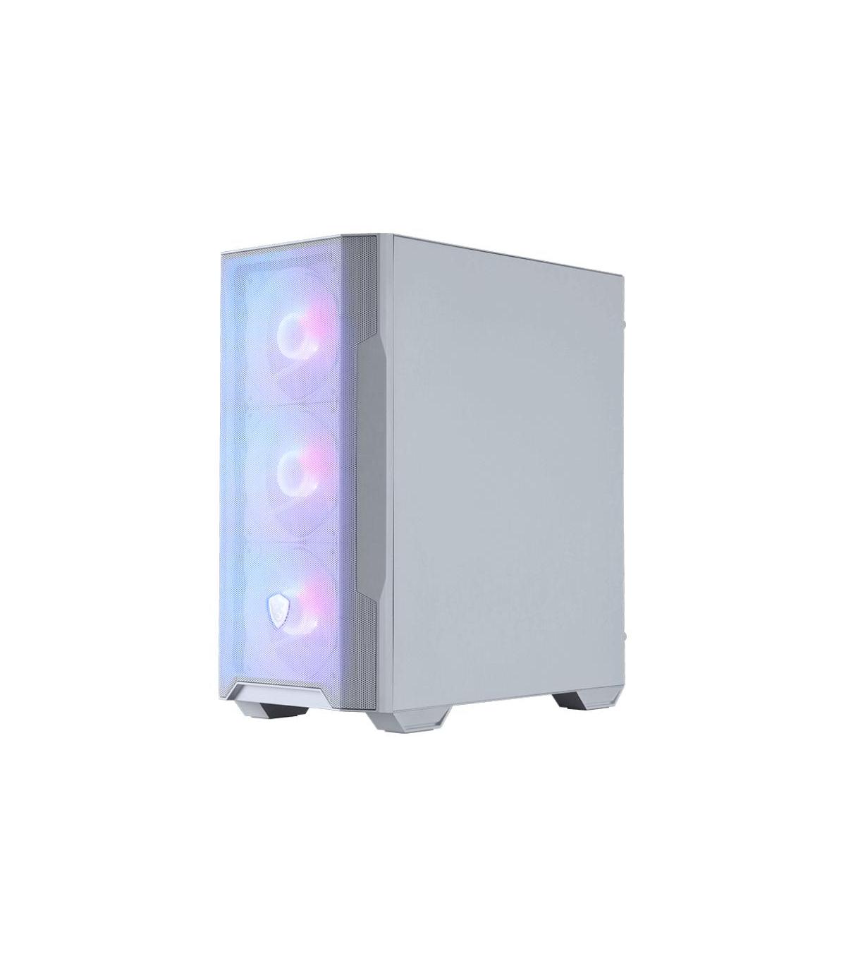 CAJA GAMING MSI MAG FORGE M100R  WHITE MICRO ATX 2XUSB3.2 ARGB