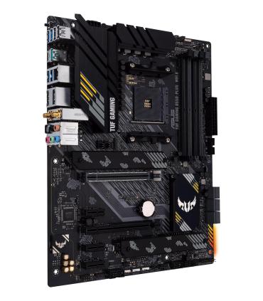 PLACA ASUS TUF GAMING B550-PLUS WIFI II,AMD,AM4,B550,4DDR4,128GB,DP,GBLAN2.5GHZ+WIFI6+BT5.1,6SATA3+2XM.2,8USB3.2,ATX