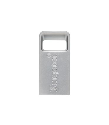 Kingston Technology DataTraveler Micro Unidad Flash USB 256 GB USB Tipo A 3.2 Gen 1 (3.1 Gen 1) Plata