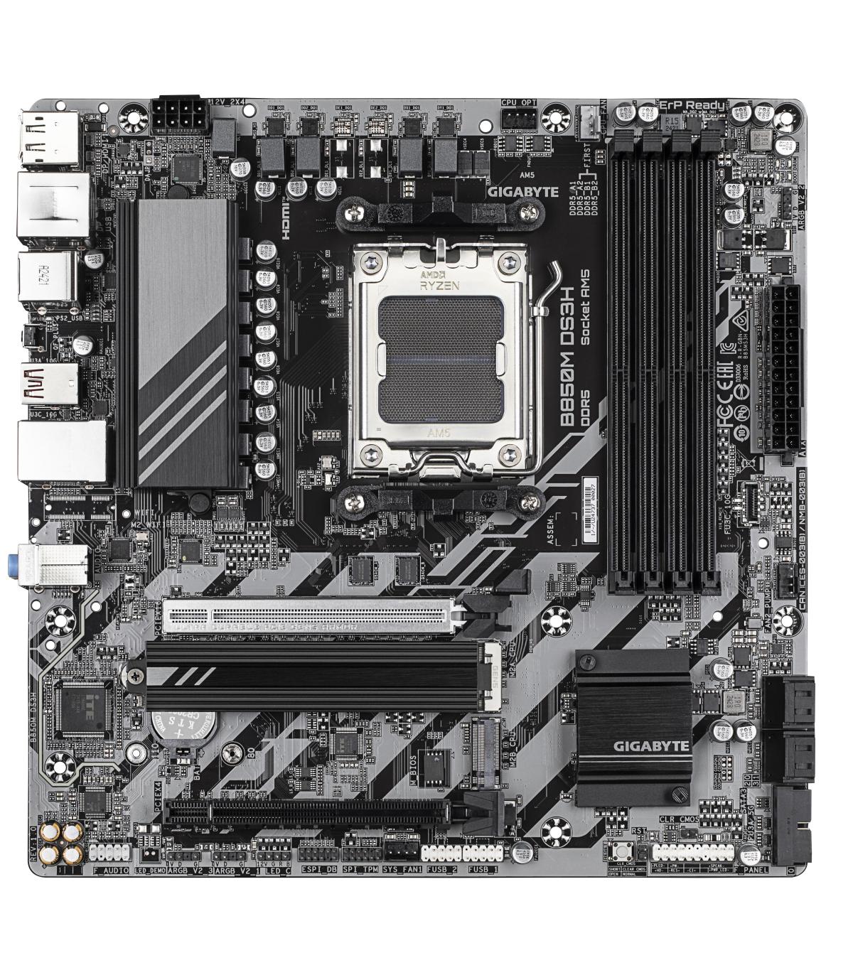 PLACA BASE GIGABYTE B850M DS3H 1.0