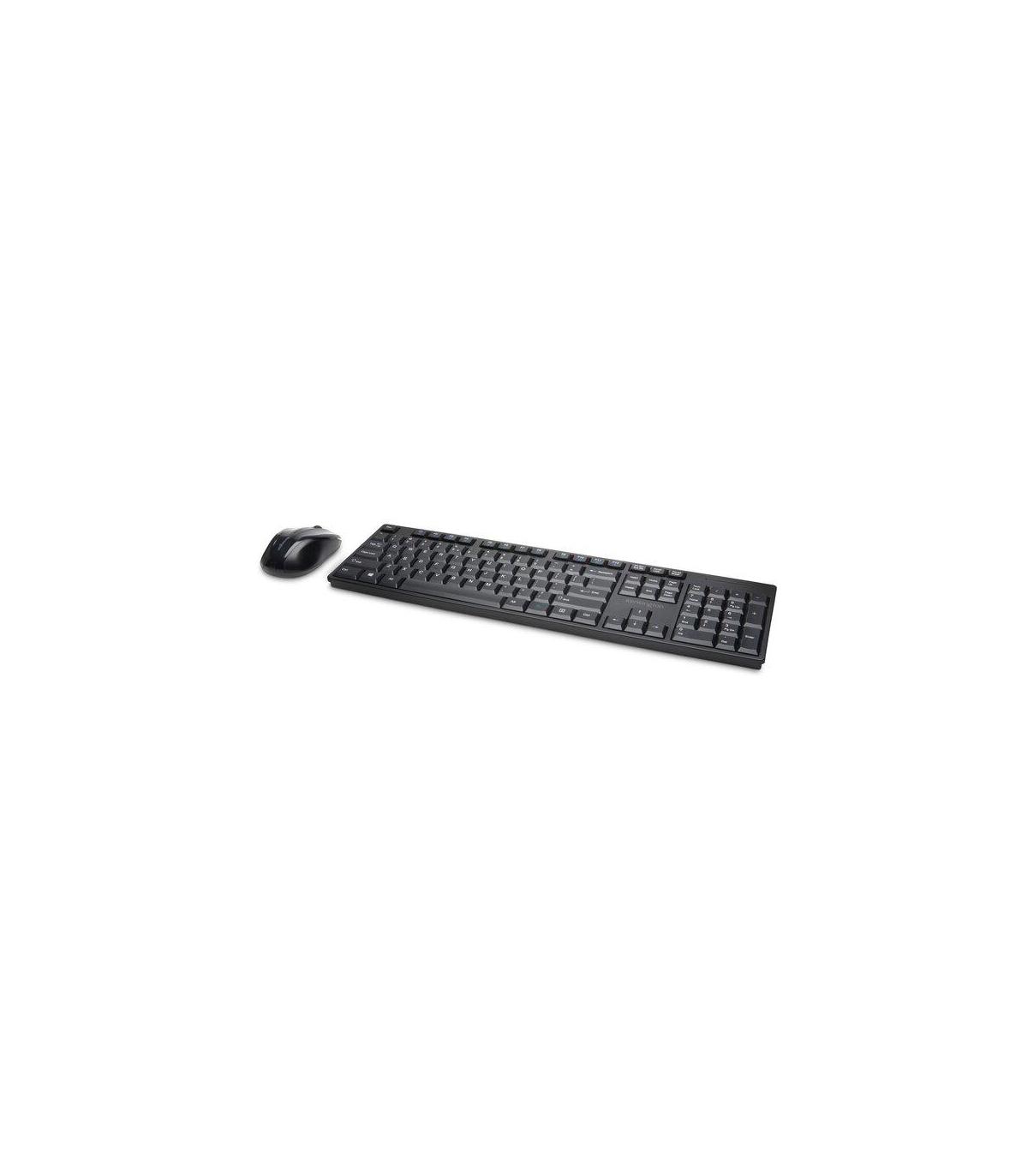 SET DE TECLADO+RATON INALAMBRICO PRO FIT QWERTY COLOR NEGRO KENSINGTON K75230ES
