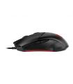 MSI Clutch GM08 Ratn Ambidextro USB Tipo A Ptico 4200 DPI