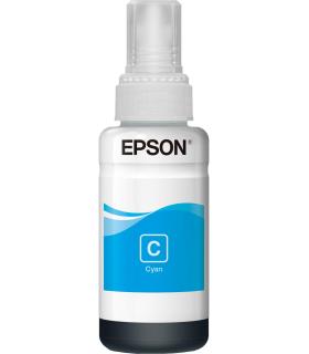 Epson Botella Tinta Ecotank T6641 Cyan