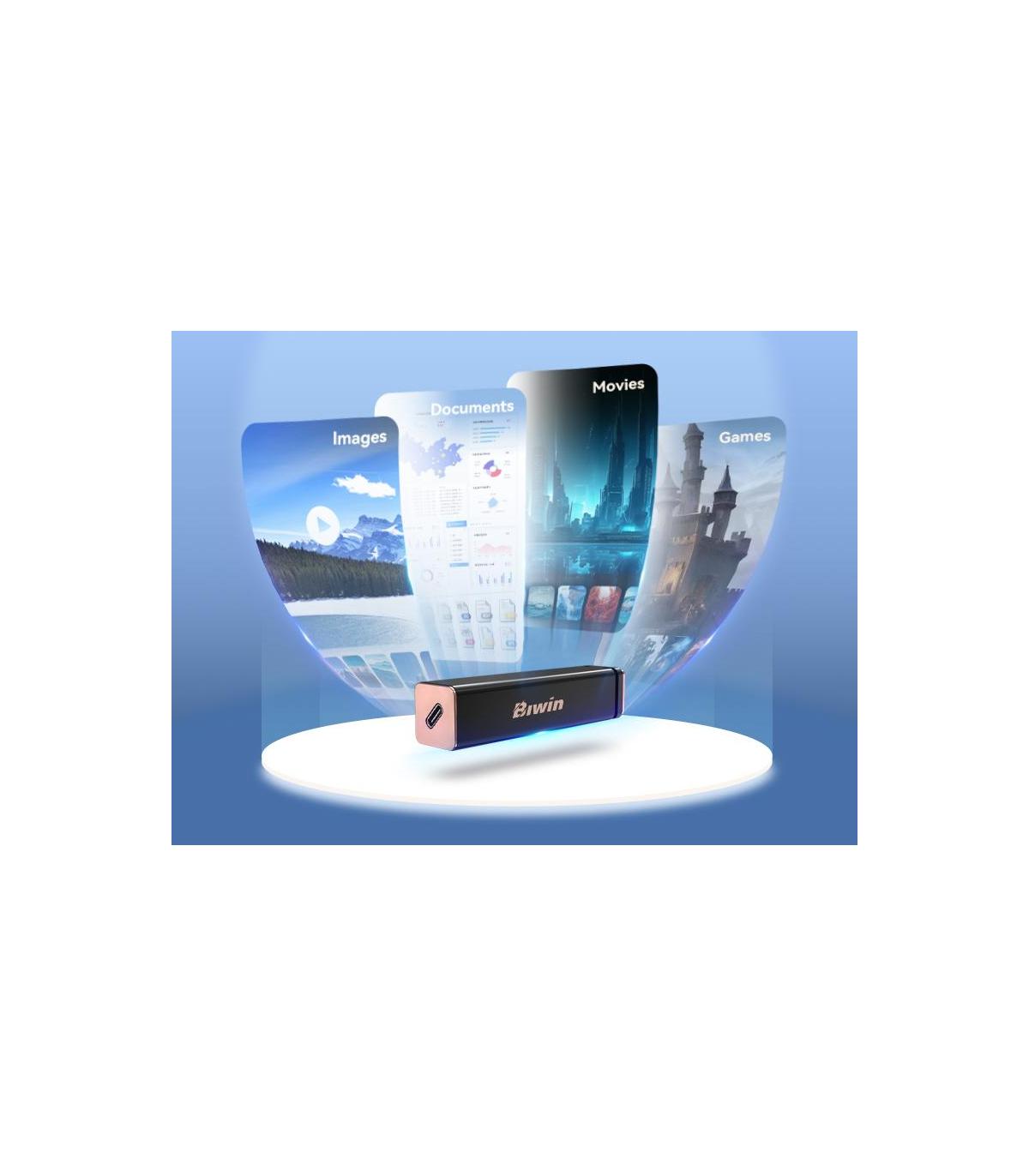 Biwin PD2000 2TB Blue 2000 MB-s