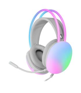 MARSGAMING Auriculares MH-GLOW PC Ps4-5 xbox White