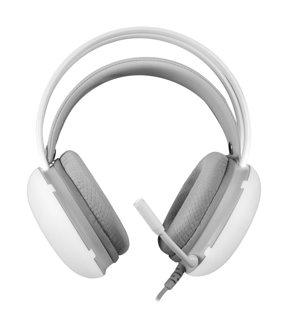 MARSGAMING Auriculares MH-GLOW PC Ps4-5 xbox White